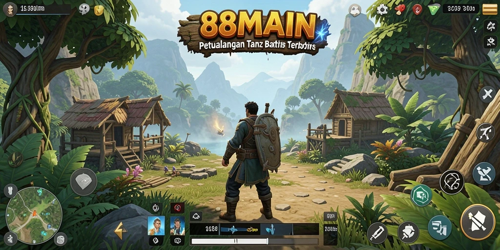 Tampilan gameplay Open World yang mendebarkan dan indah.