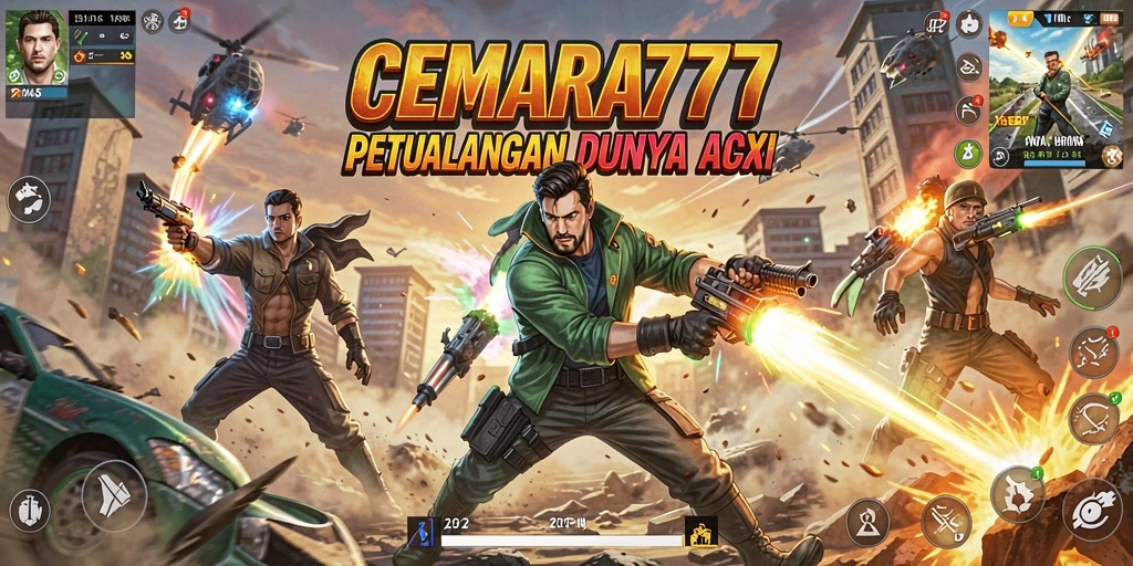 Tampilan utama gameplay CEMARA777 yang memukau dan menegangkan.