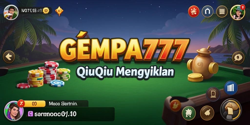 Tangkap momen seru dalam permainan QiuQiu di GEMPA777.