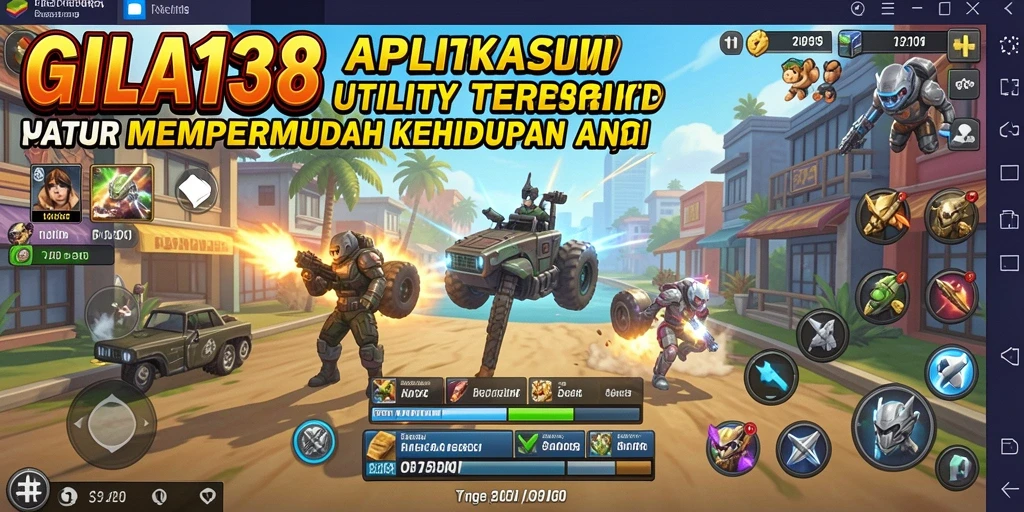 Tampilan antarmuka GILA138 yang user-friendly dan menarik