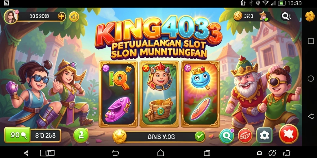 Gameplay KING403 yang menarik dan mengasyikkan dalam setiap putaran.