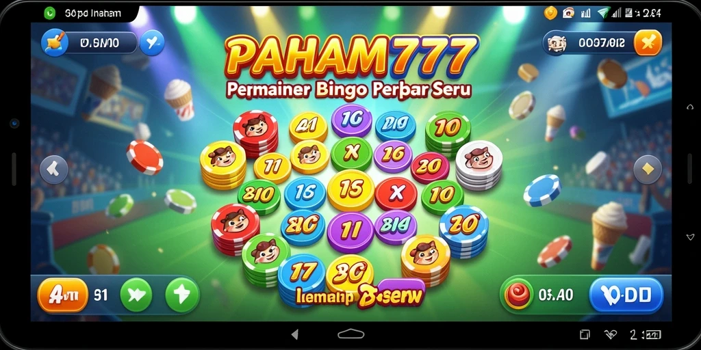 Tampilan gameplay Bingo yang menarik di PAHAM777.