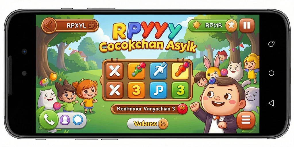 Tampilan gameplay RPYYY yang seru dan menarik.