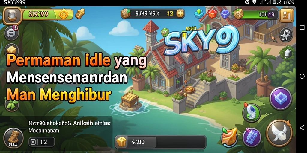 Tampilan gameplay SKY99 yang menarik dan interaktif.