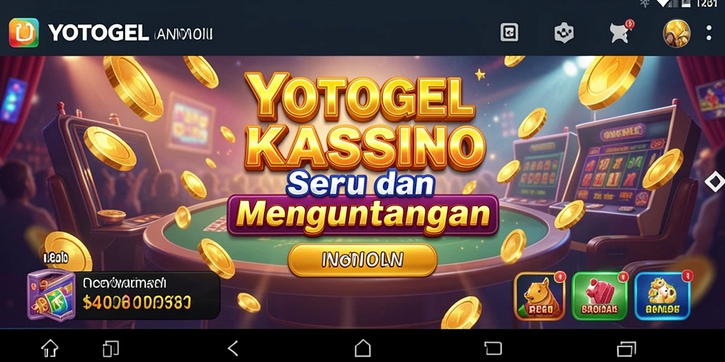 Tampilan gameplay YOTOGEL yang mendebarkan dan interaktif.